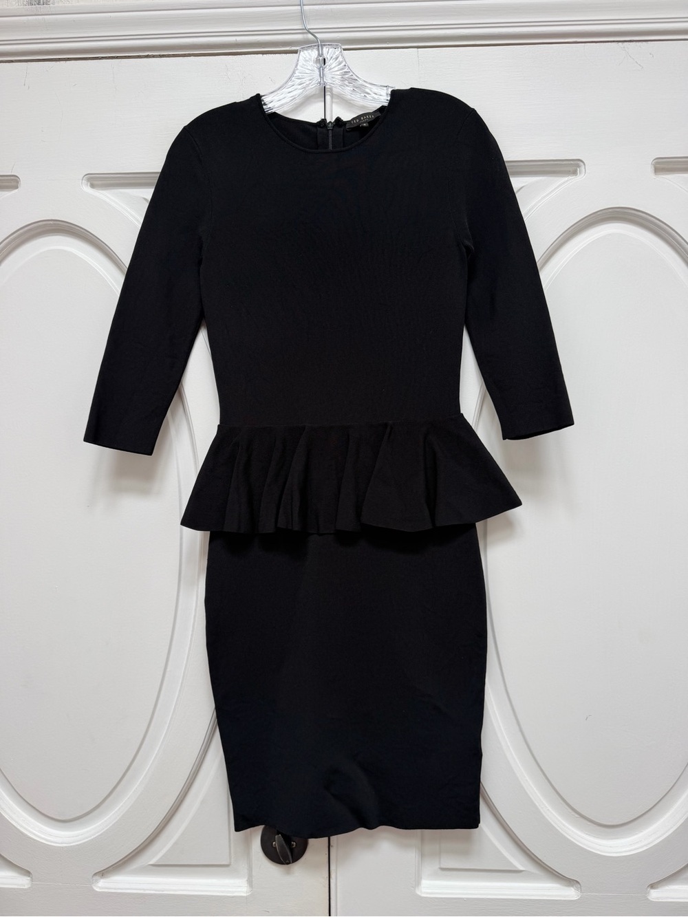Ted Baker Jammie Ribbed Stretch Peplum Dress 2